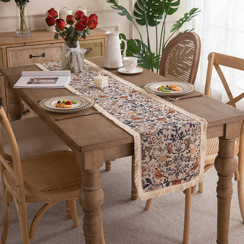 Geometric Pattern Bohemian Table Runner
