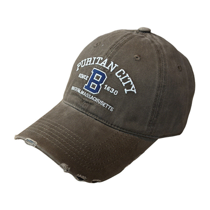 Men's Distressed Cotton Baseball Cap Kalsten 1784270269