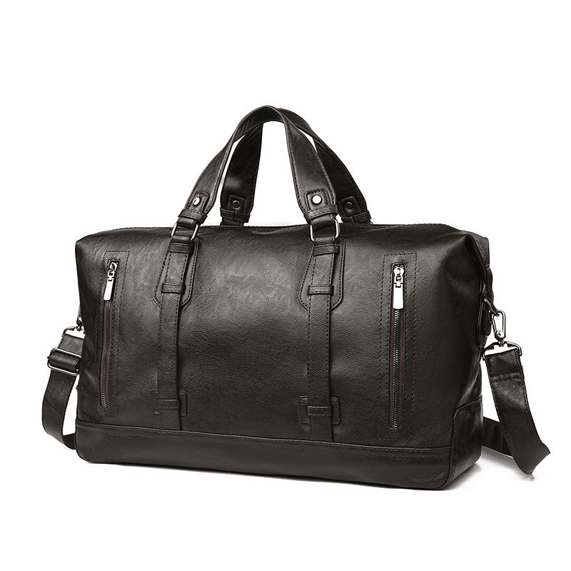 Premium Leather Weekend Duffel Bag kalsten
