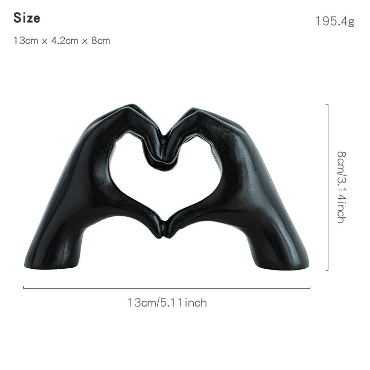 Decorative Heart-shaped Sculpture Kalsten