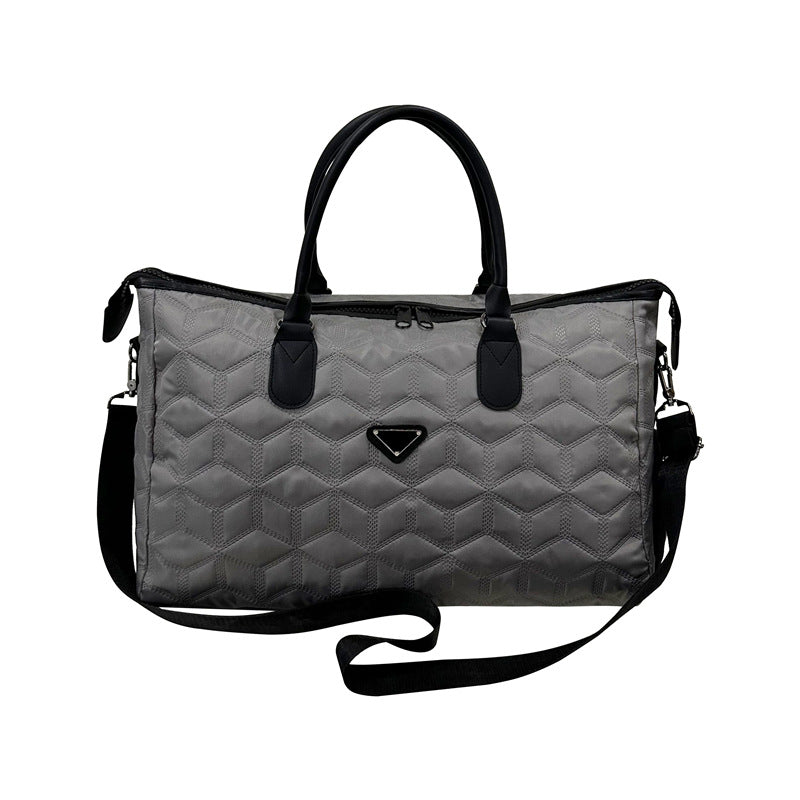 Stylish Quilted Travel Duffle Bag