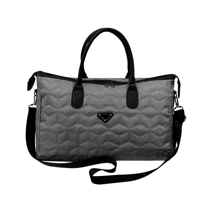 Stylish Quilted Travel Duffle Bag
