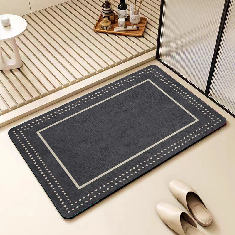 Modern Abstract Bathroom Mat