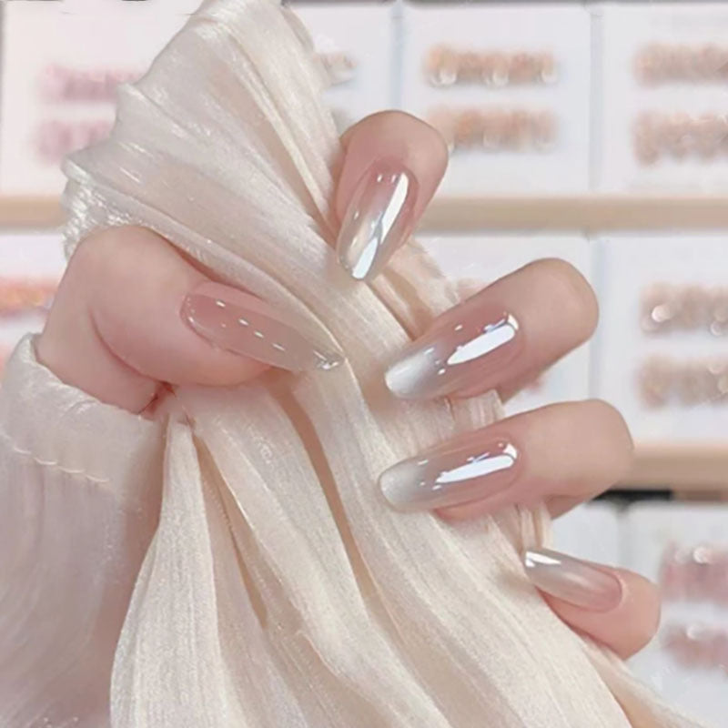 Glossy Durable Press-On Nail Set