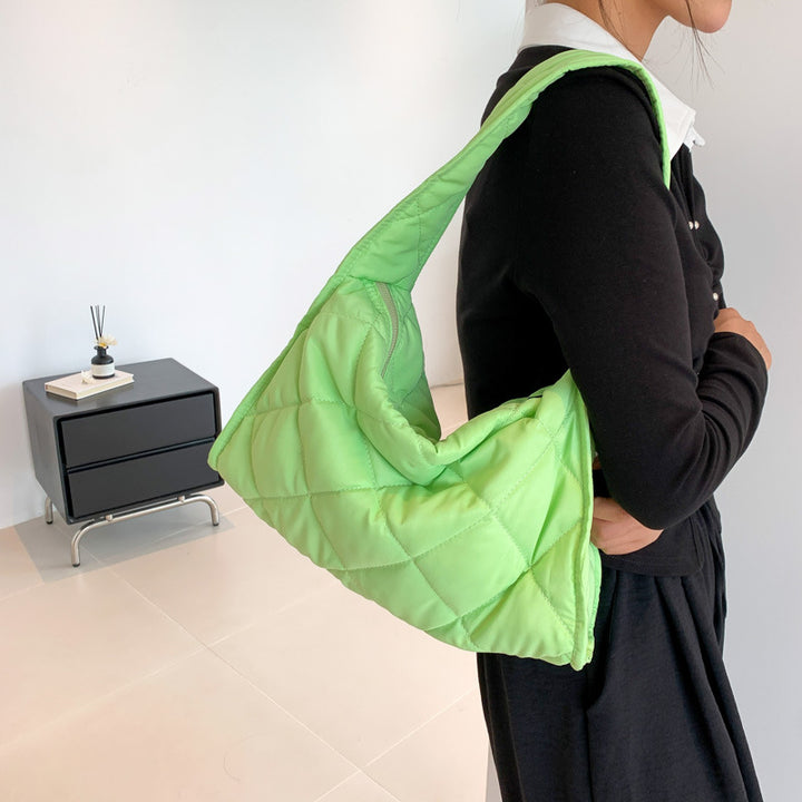 Quilted Puff Shoulder Bag