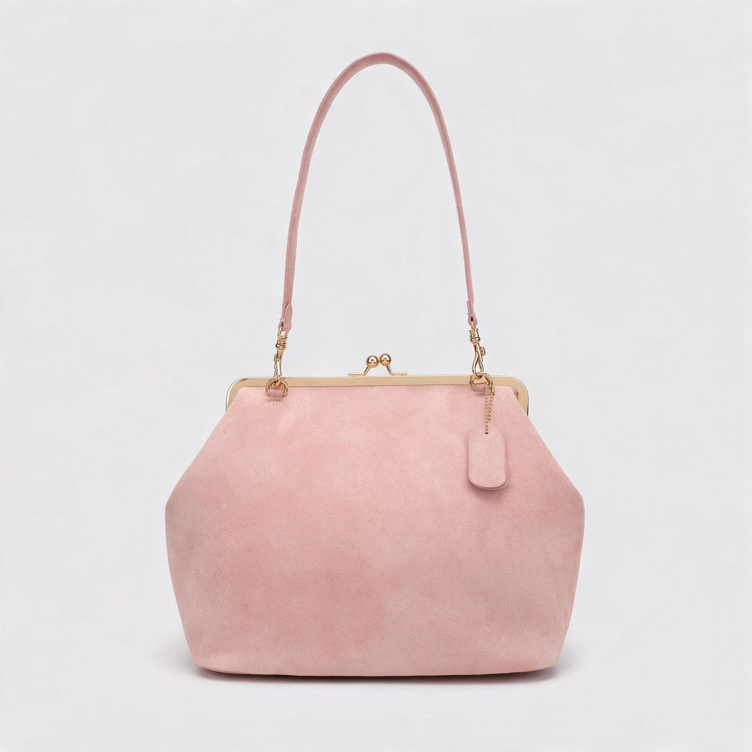 Elegant Suede Handbag