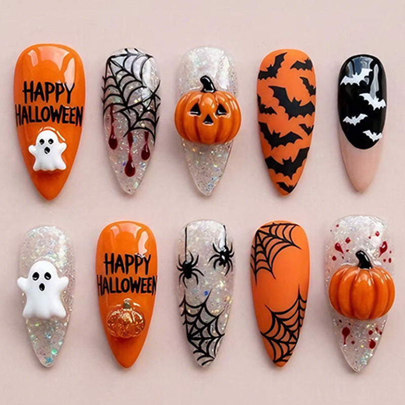 Artificial nail set with Halloween motifs Kalsten 1787560980