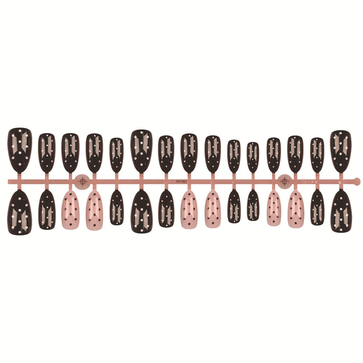 Artistic Geometric Nail Tips