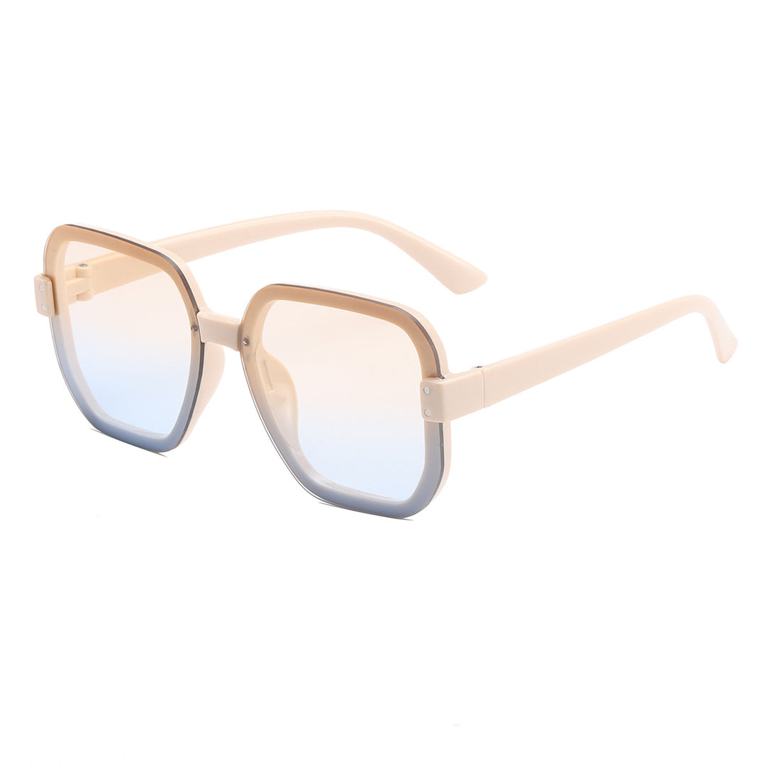 Ladies fashionable square sunglasses with gradient lenses Kalsten