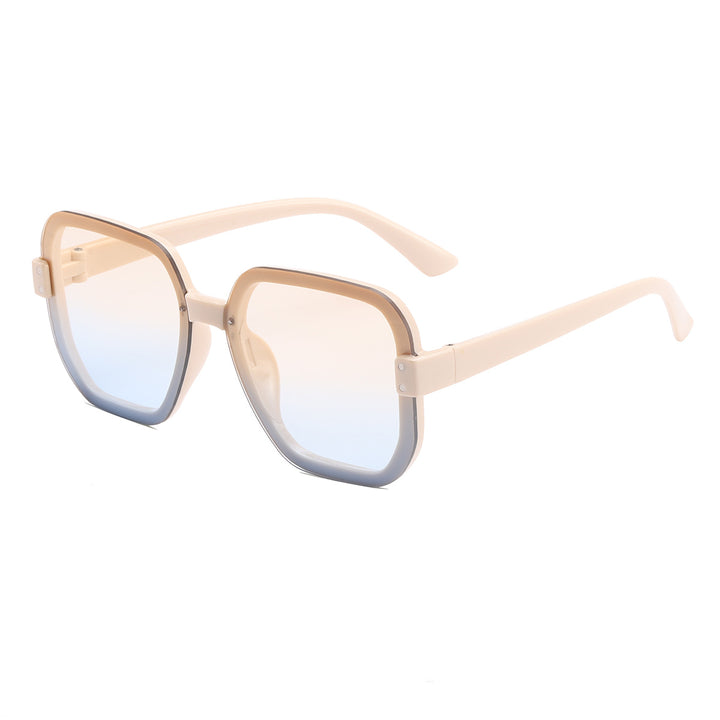Ladies fashionable square sunglasses with gradient lenses Kalsten
