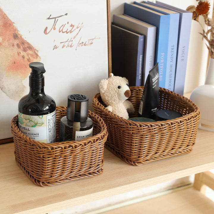 Elegant Woven Storage Basket with High-Quality Finish Kalsten