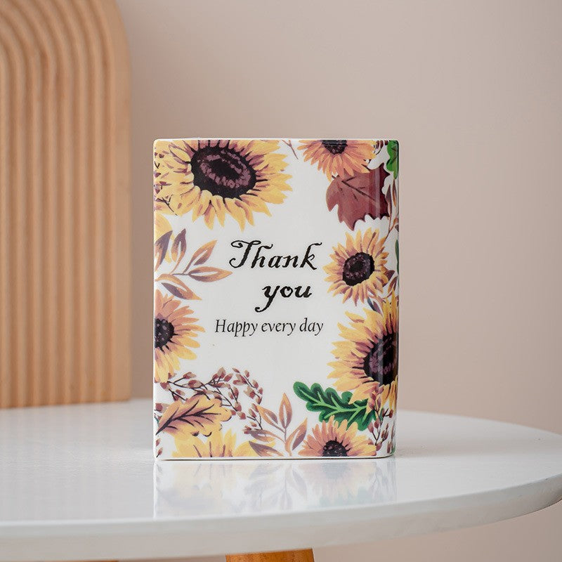 Decorative Thank You Gift Vase