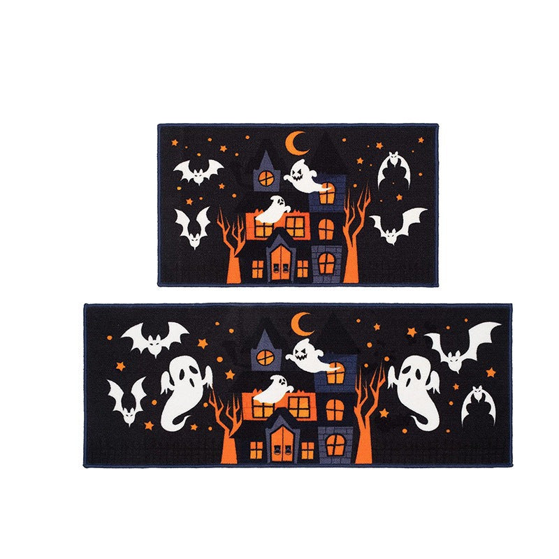 Halloween Themed Kitchen Mat Set