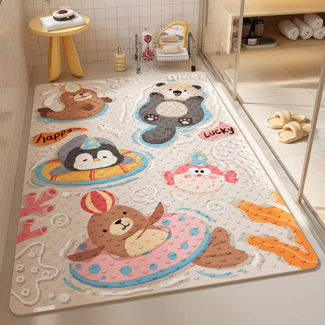 Fun Cartoon Bath Mat Kalsten