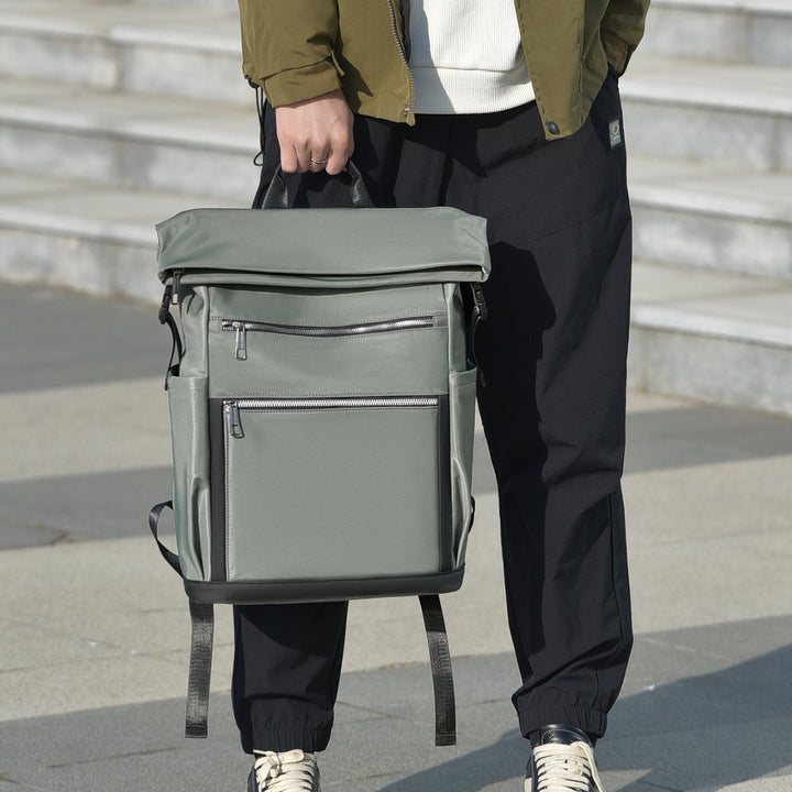 Waterproof Roll-Top Urban Backpack