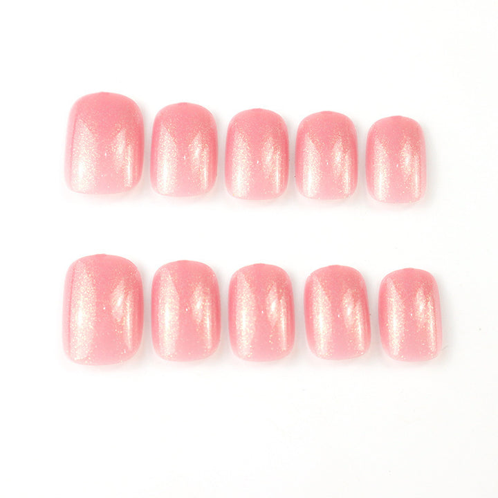 Glittery Gel Press-On Nails Kalsten