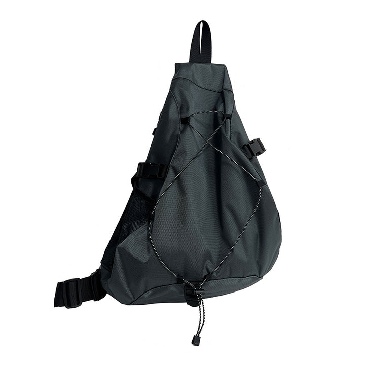 Sporty sling backpack with adjustable straps and practical organizer Kalsten