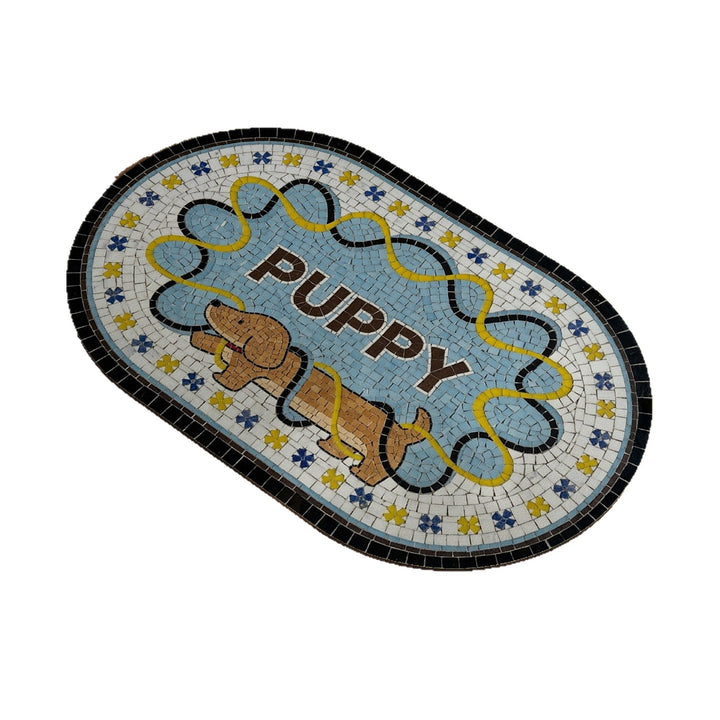 Decorative Dog-Themed Bath Mat Kalsten
