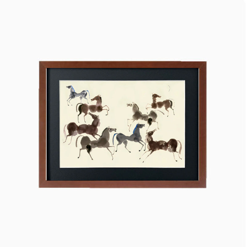 Artistic Equestrian Divided Wall Art