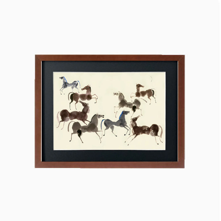 Artistic Equestrian Divided Wall Art