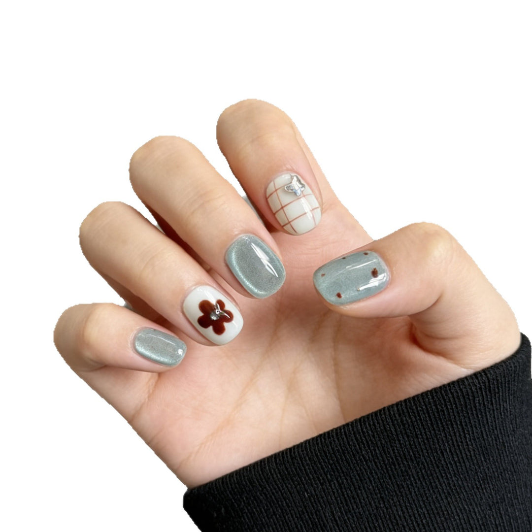 Artistic Press-On Nail Art Set  1791773135