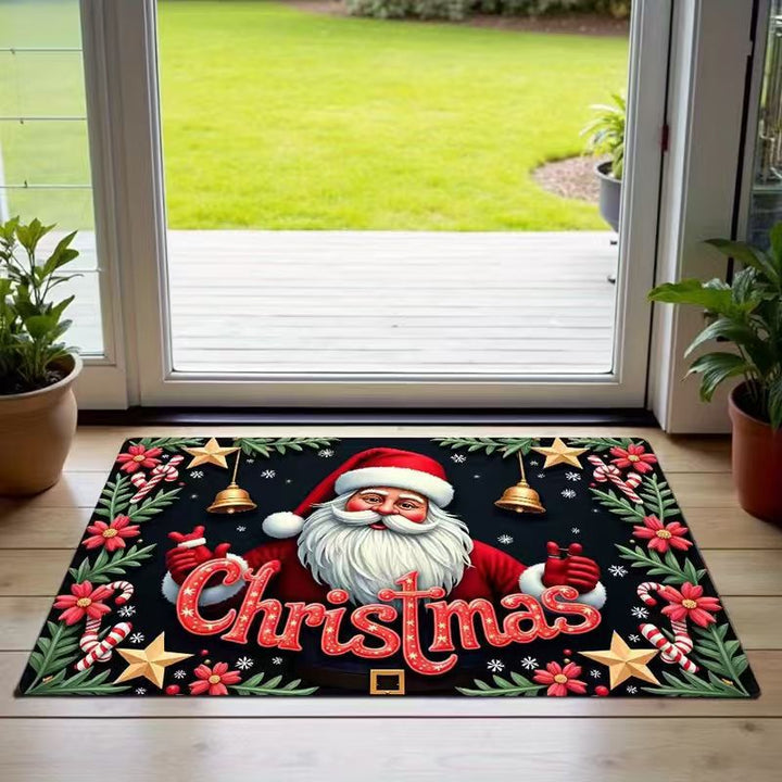 Festive Reindeer-Themed Welcome Mat Kalsten