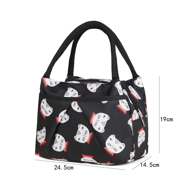 Floral Insulated Lunch Cooler Bag Kalsten