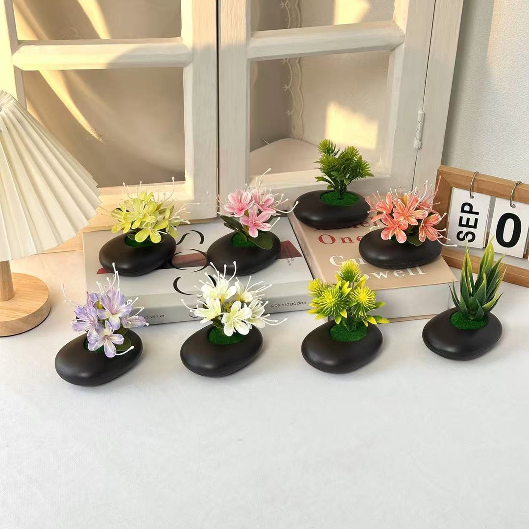 Decorative Floral Sculpture for Indoor Home Display