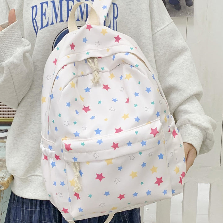 Star-Patterned Lightweight Backpack Kalsten