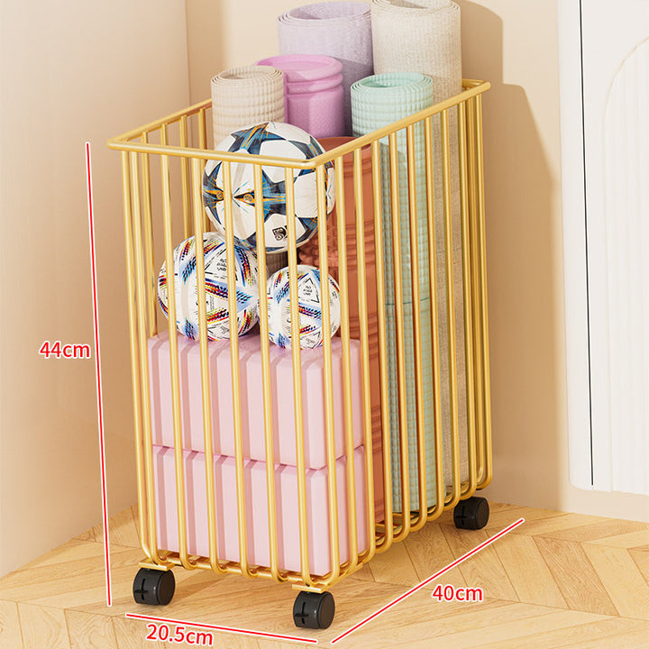 Versatile Rolling Storage Cart with Dividers Kalsten