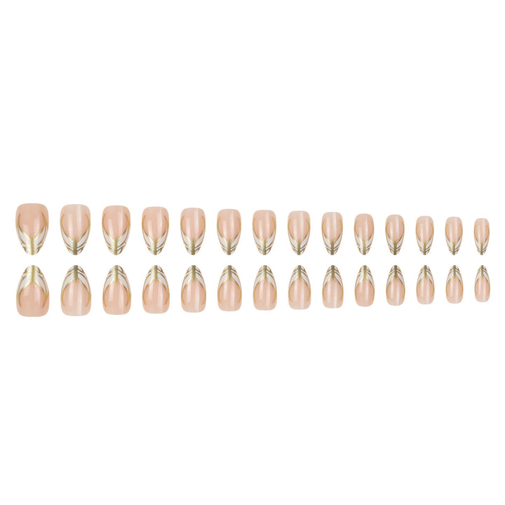 Decorative Stiletto Press-On Nail Art Kalsten