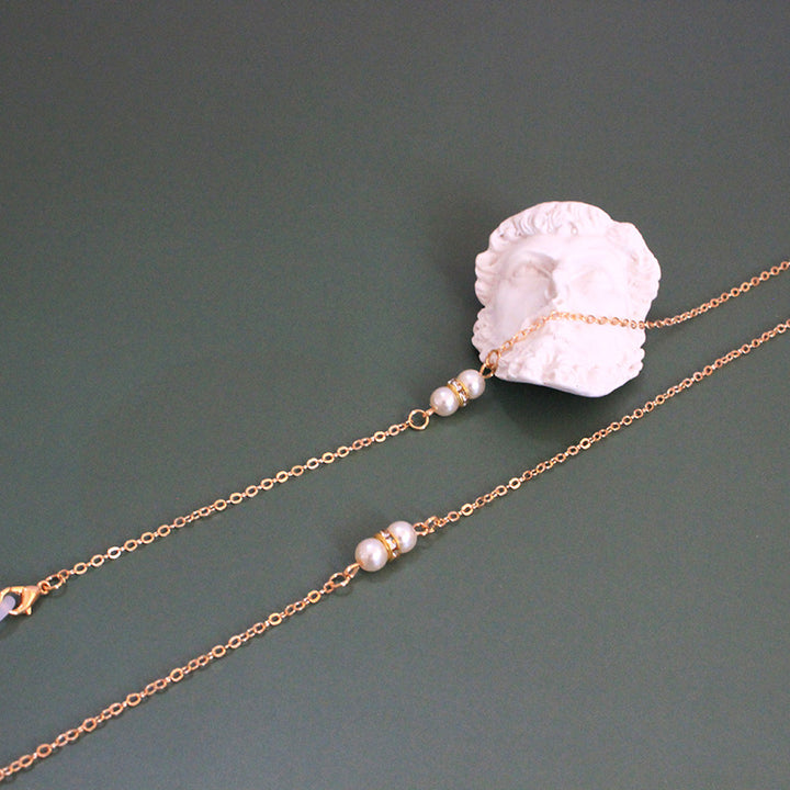 Elegant pearl necklace with adjustable design Kalsten