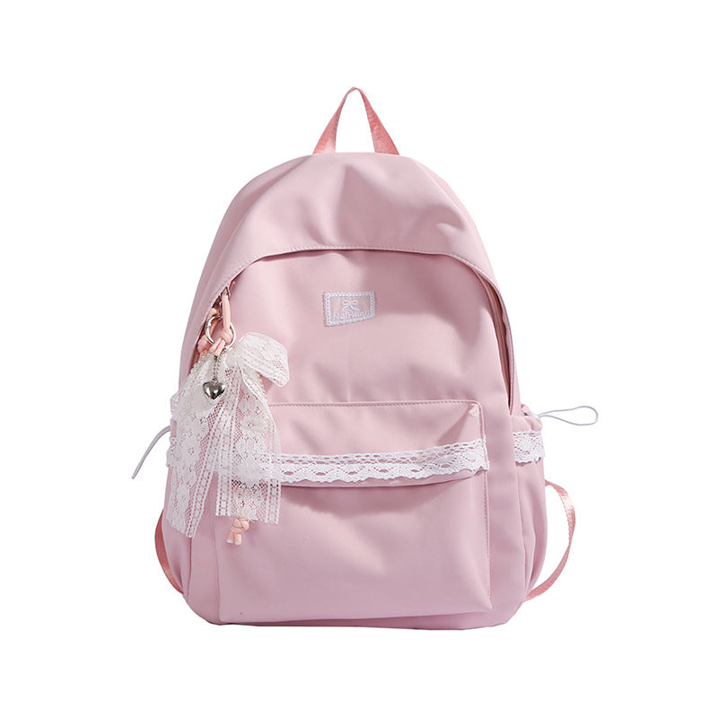 Elegant Lace-Trimmed Daily Backpack Kalsten