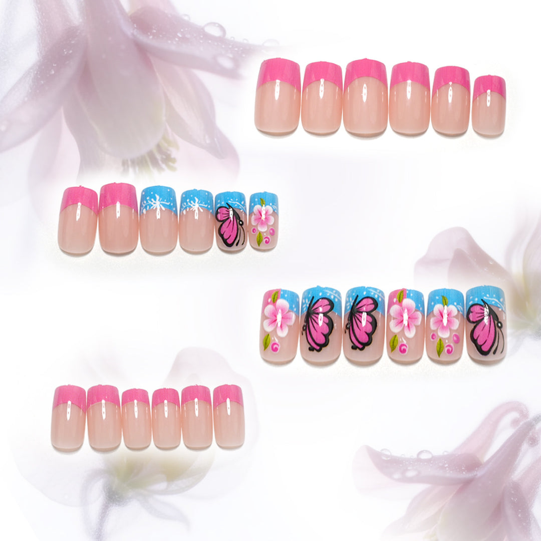 Decorative Press-On Nail Set