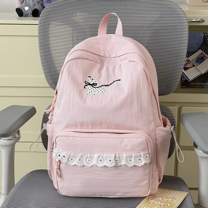 Stylish Embroidered Animal-Themed Backpack Kalsten