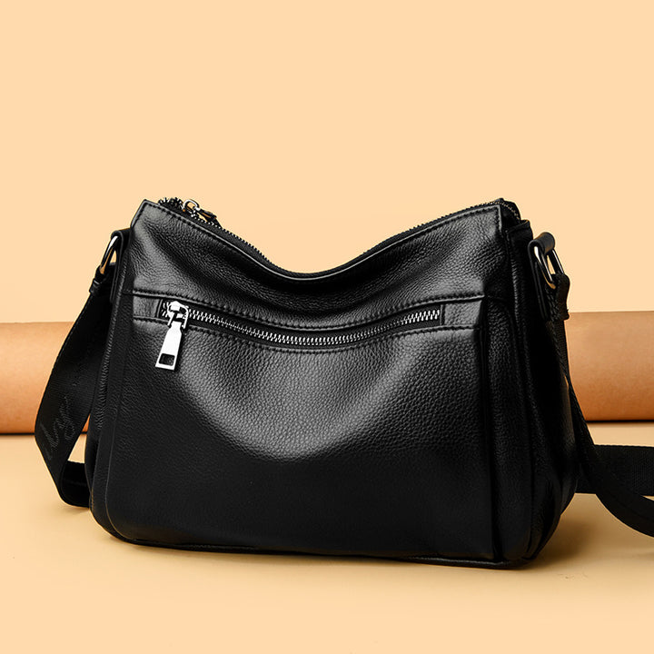 Textured Leather Crossbody Bag Kalsten