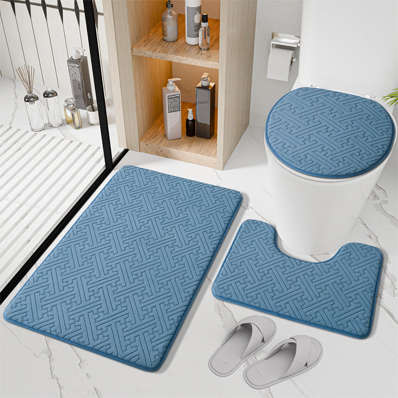 Non-Slip Bathroom Rug Set Kalsten