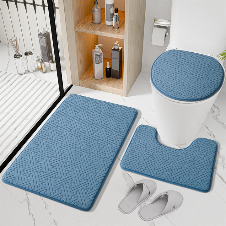 Non-Slip Bathroom Rug Set Kalsten