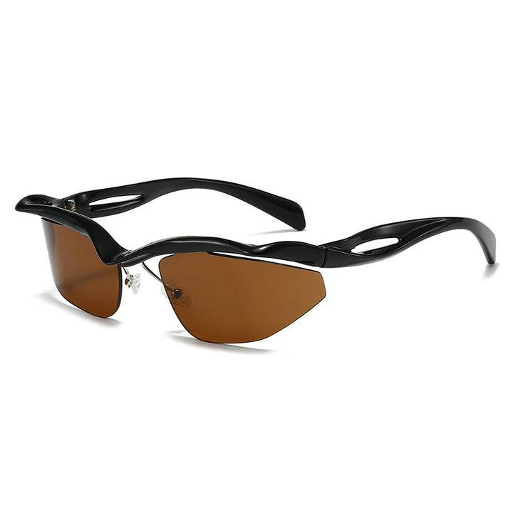 Women's sporty sunglasses with aerodynamic frame Kalsten 1780028486
