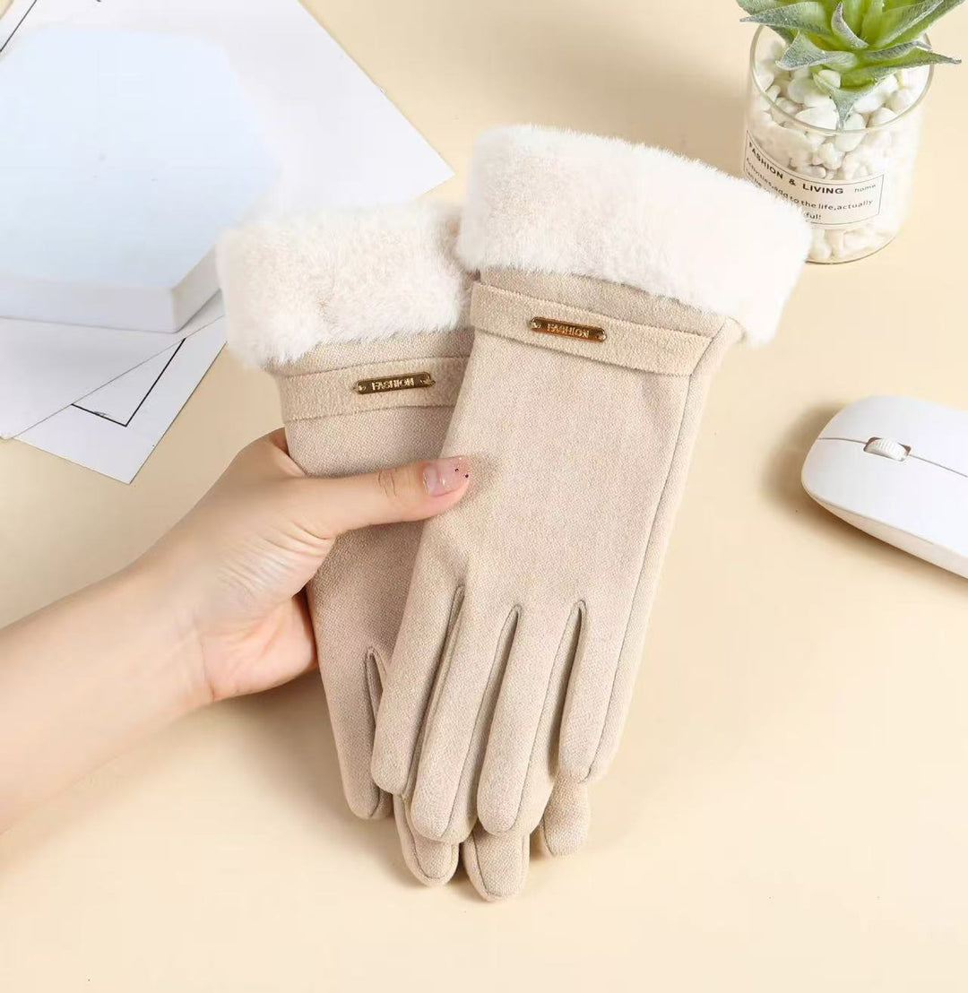 Luxurious Fleece-Lined Touchscreen Gloves Kalsten
