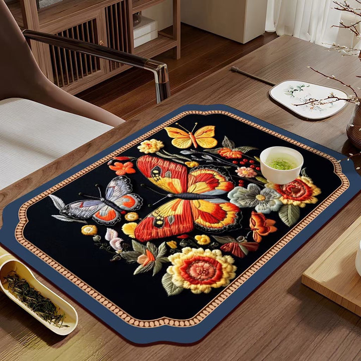 Decorative Floral Table Mat Kalsten