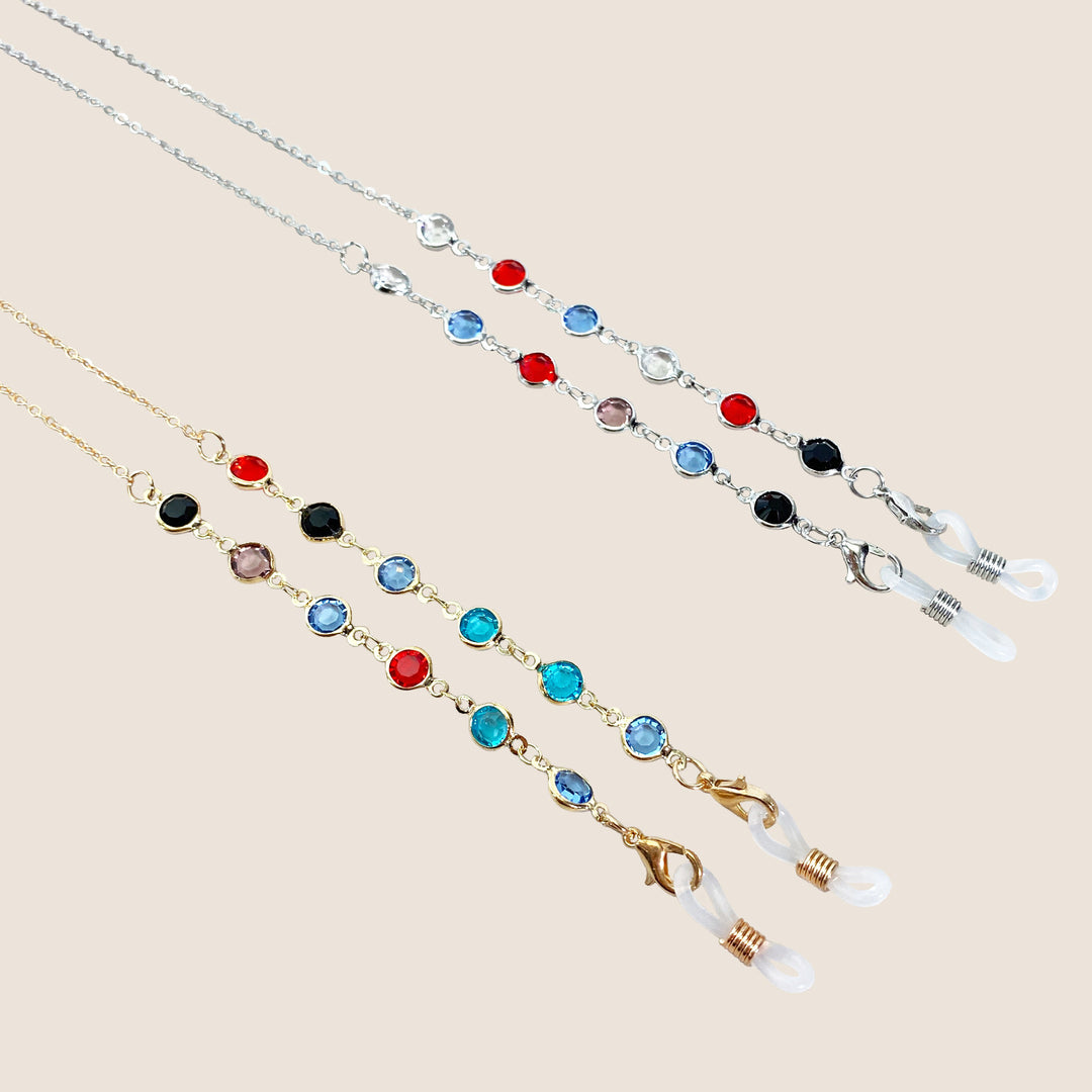 Decorative Crystal Eyewear Chain Kalsten