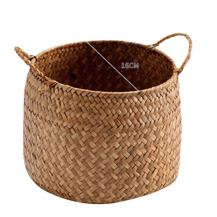 Unisex Stylish Storage Baskets made of Handwoven Natural Material Kalsten