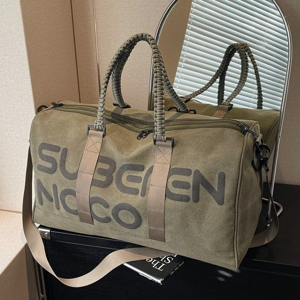 Durable Canvas Travel Duffel