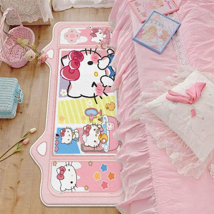 Cartoon Character Plush Area Rug
