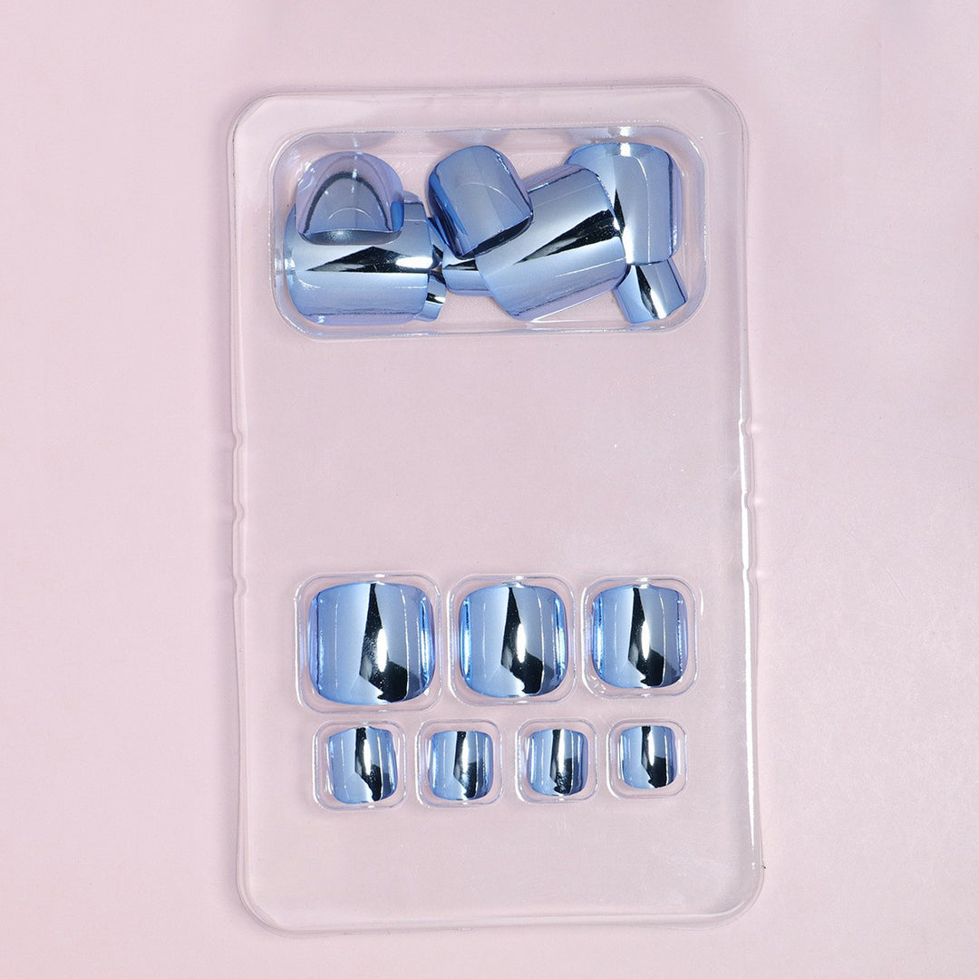 Premium Metallic Press-On Nail Set Kalsten