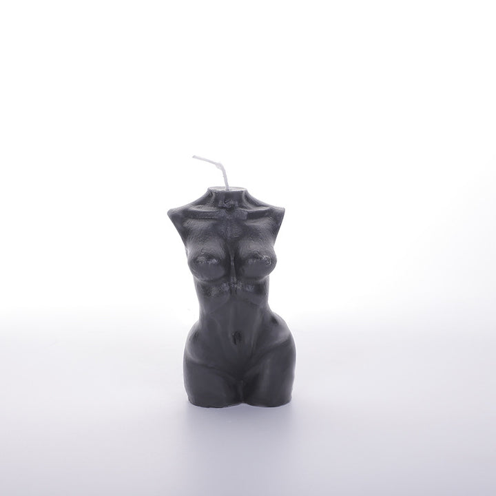 Sculptural Female Torso Scented Soy Wax Body Candle