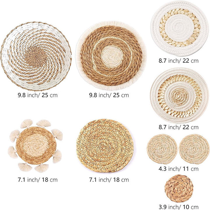 Round Tablecloth Made of Natural Materials Kalsten