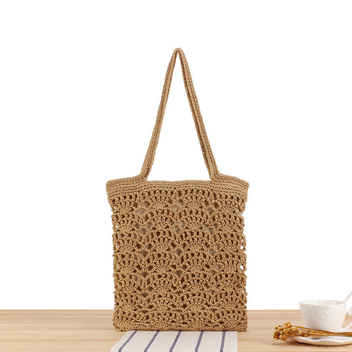 Macramé Beach Bag with Handwoven Design Kalsten