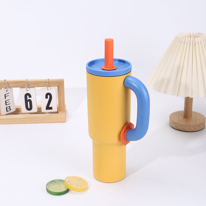 Women's stylish insulated mugs with integrated drinking spout Kalsten